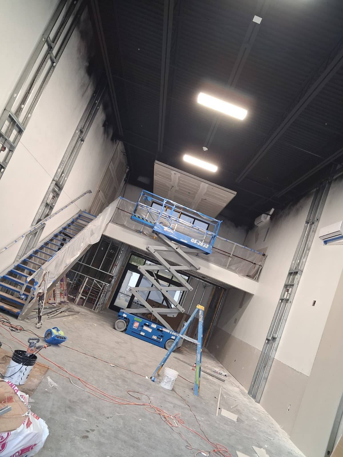 Commercial TI — Mezzanine Build-Out after