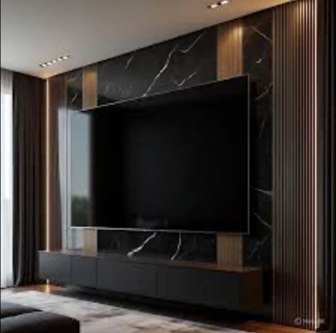 Modern Marble Kitchen & Media Walls gallery 2