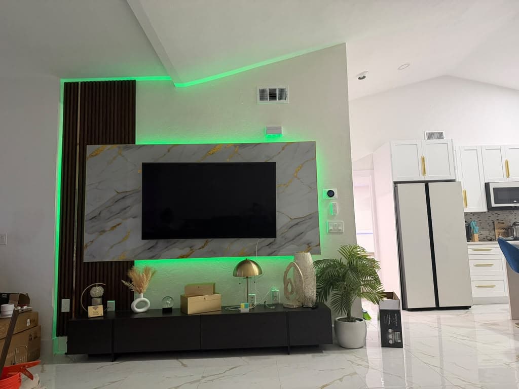 Modern Marble Kitchen & Media Walls gallery 3