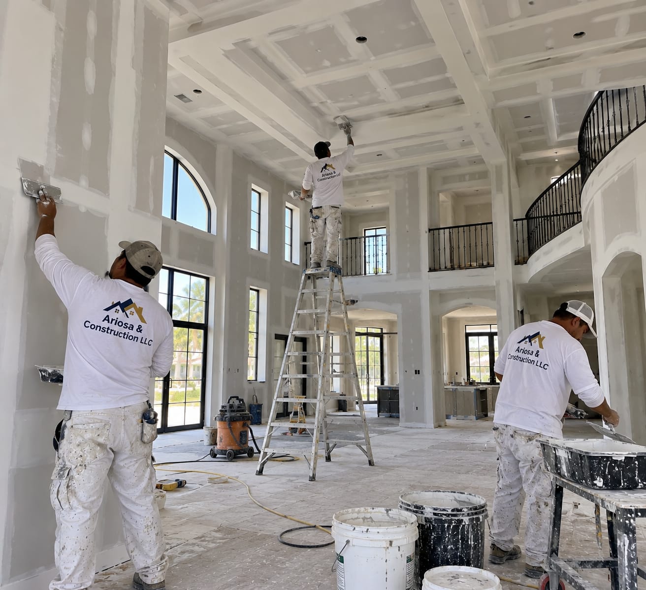 Drywall Installation & Finishing – Level 4 / Level 5